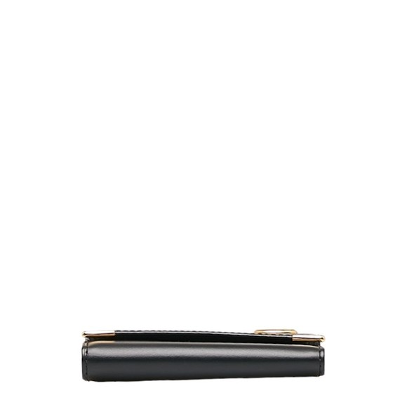 Dunhill Oxford 6-ring key case, black leather, men's - Picture 4 of 9